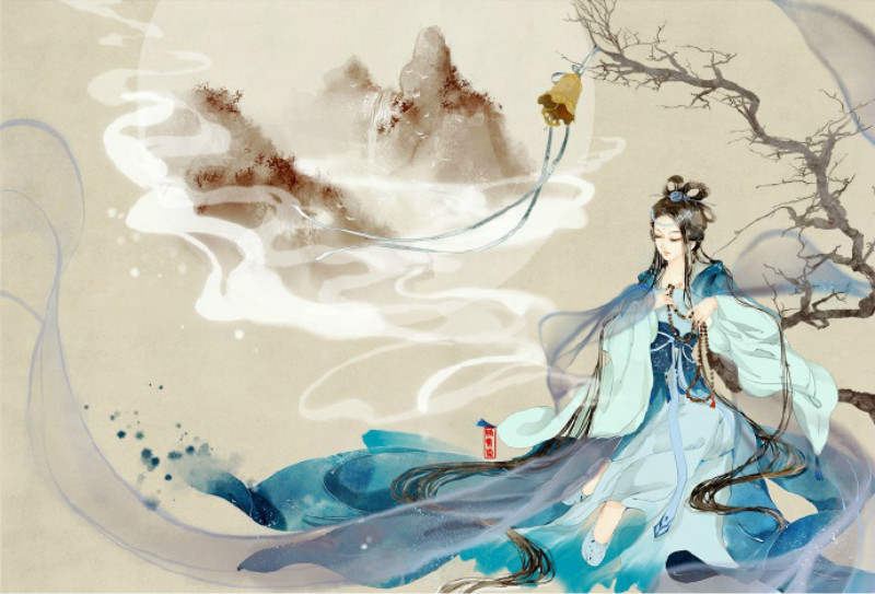 迷人的古風(fēng)圖片女子，超美古風(fēng)女子圖集(47張)