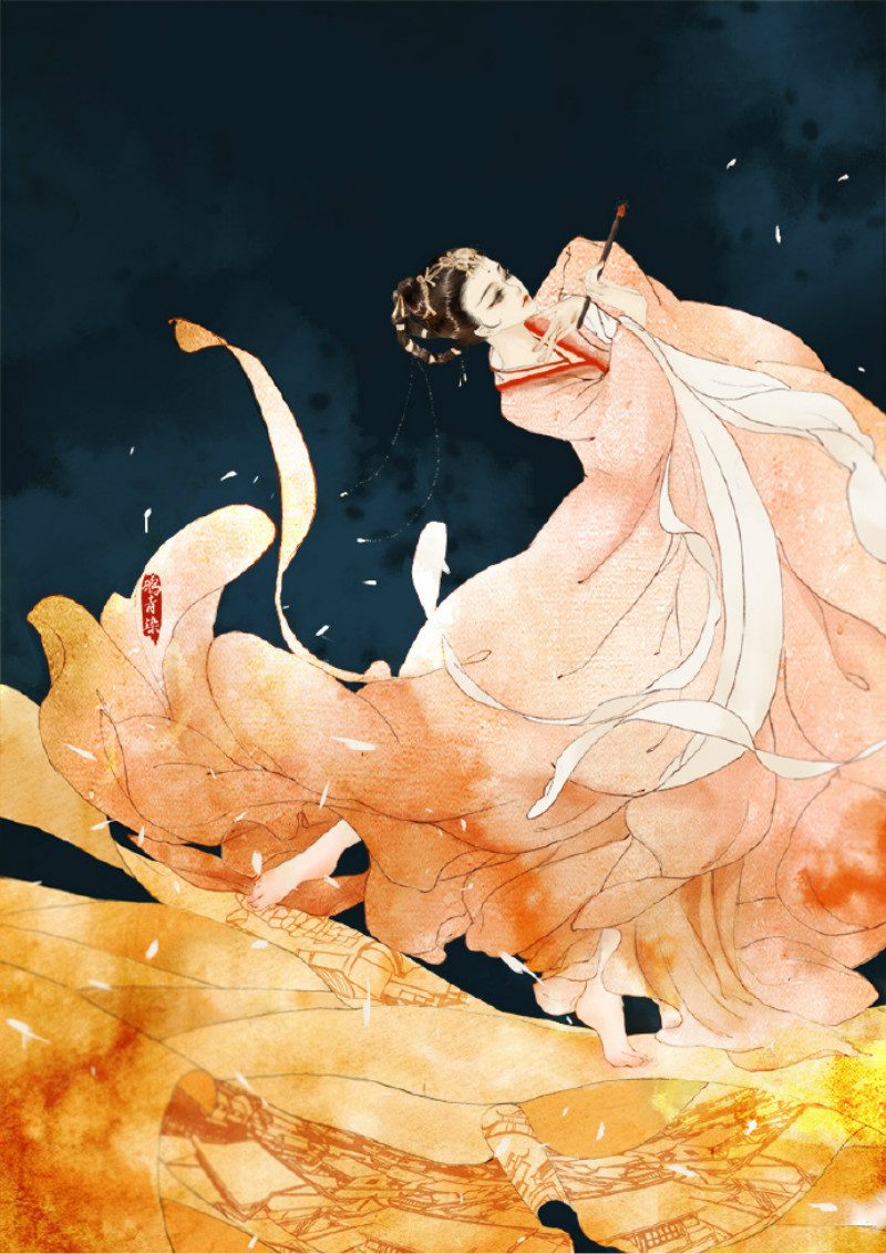 迷人的古風(fēng)圖片女子，超美古風(fēng)女子圖集(47張)