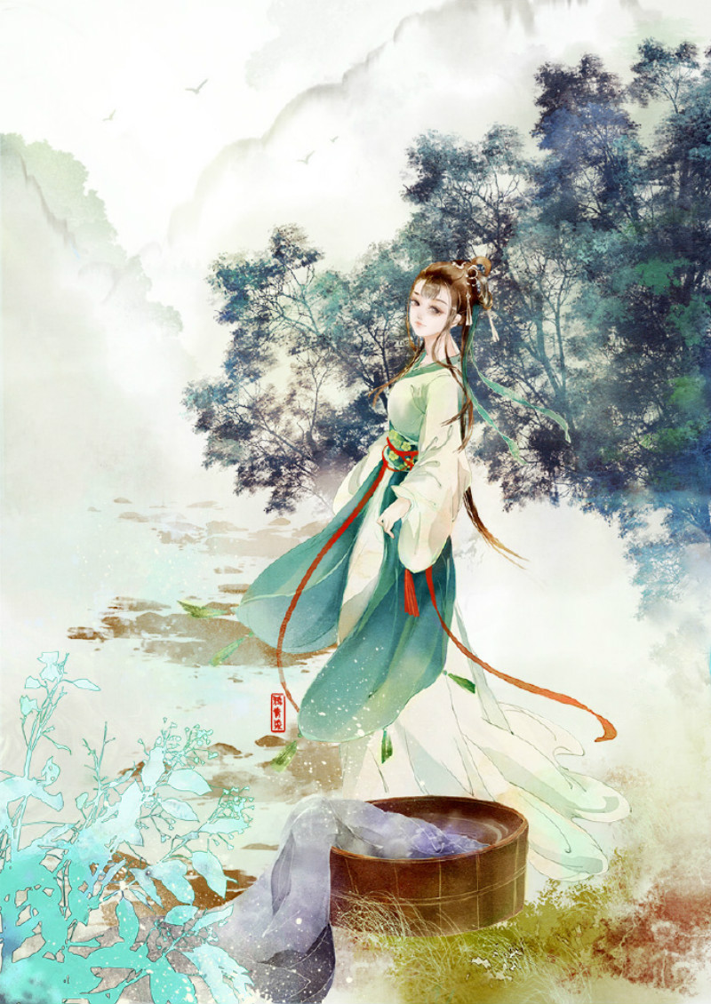 迷人的古風(fēng)圖片女子，超美古風(fēng)女子圖集(47張)