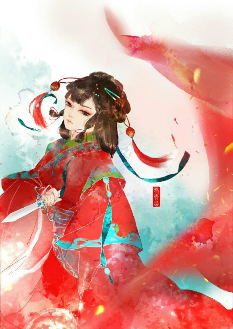 迷人的古風(fēng)圖片女子，超美古風(fēng)女子圖集(47張)