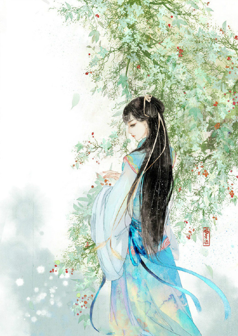 迷人的古風(fēng)圖片女子，超美古風(fēng)女子圖集(47張)