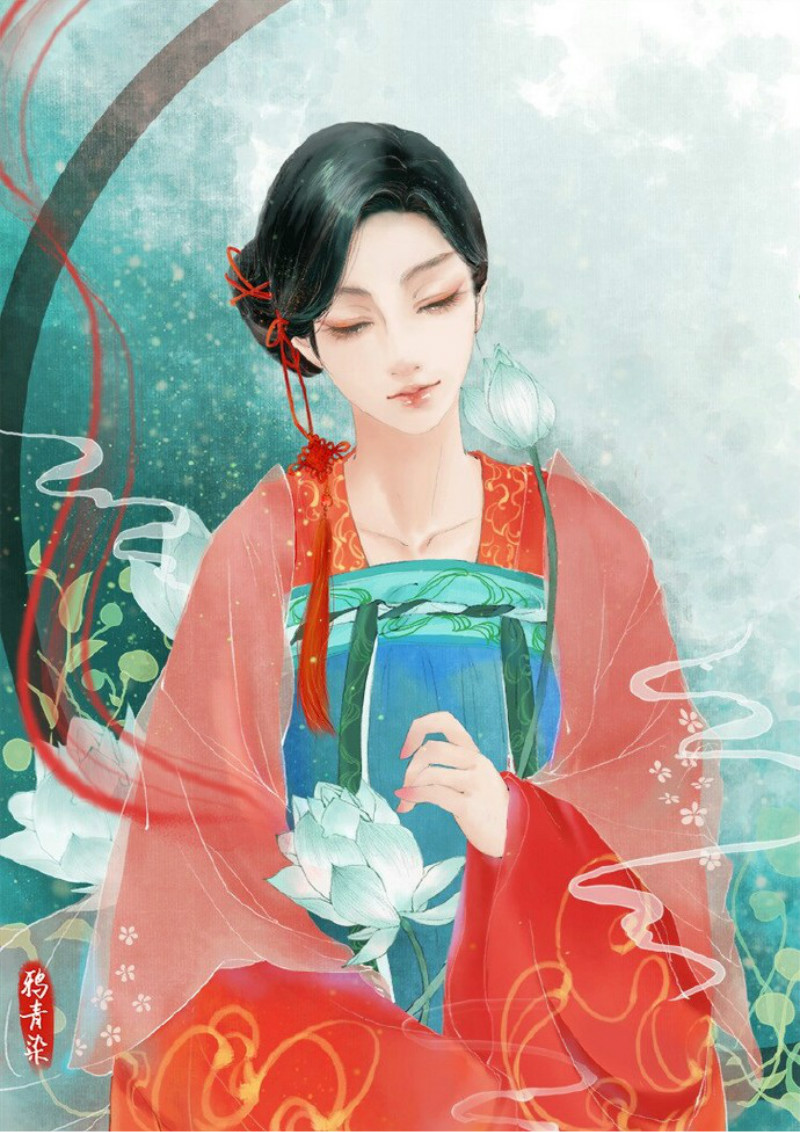 迷人的古風(fēng)圖片女子，超美古風(fēng)女子圖集(47張)