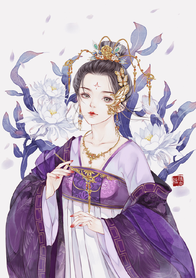 超美古風(fēng)女子圖集(38張)，高清古風(fēng)圖片欣賞