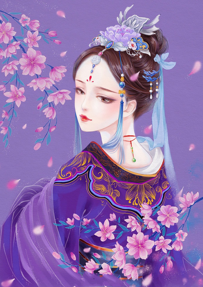 超美古風(fēng)女子圖集(38張)，高清古風(fēng)圖片欣賞