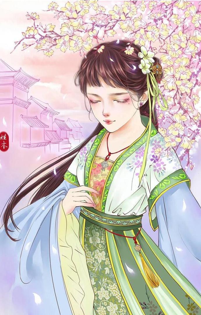 超美古風(fēng)女子圖集(38張)，高清古風(fēng)圖片欣賞