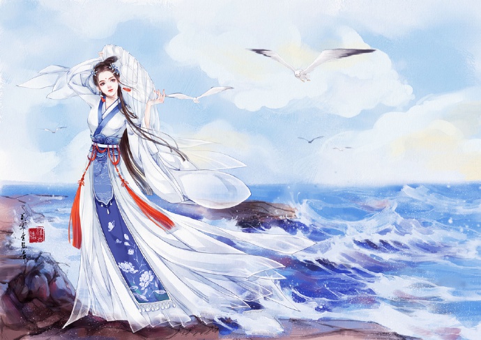 超美古風(fēng)女子圖集(38張)，高清古風(fēng)圖片欣賞