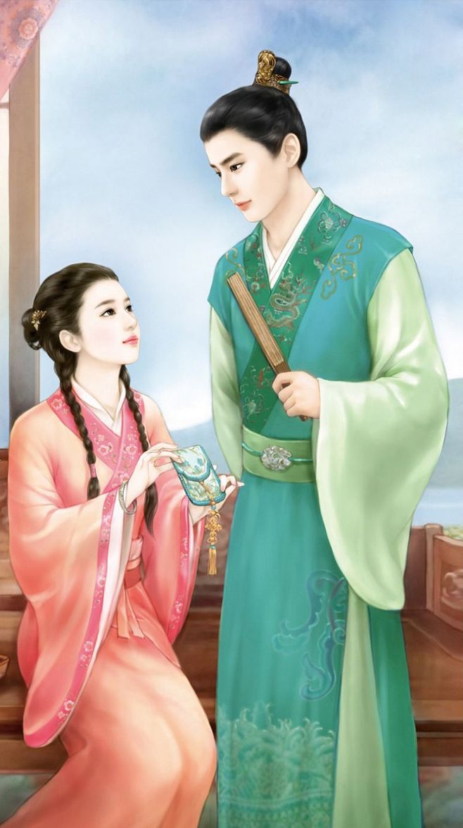 超美高清古風(fēng)情侶圖集，羨煞旁人的神仙眷侶