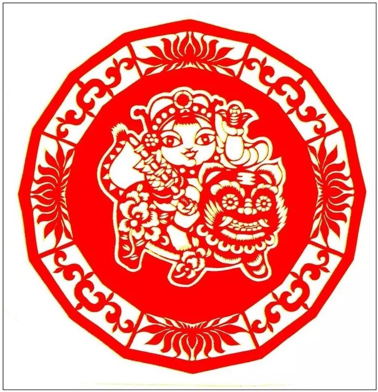 寅——賞“虎”剪紙，23張虎剪紙圖集