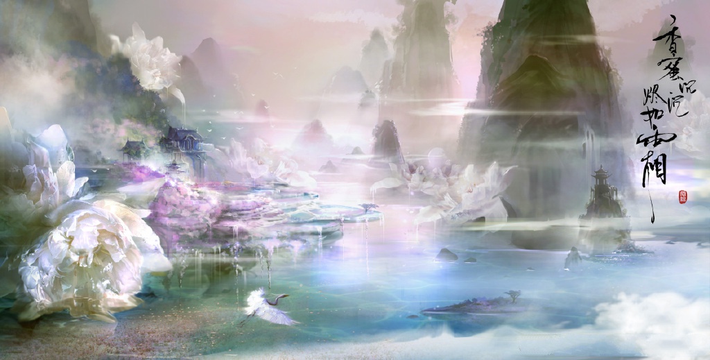 《香蜜沉沉燼如霜》高清壁紙圖，美的如仙境