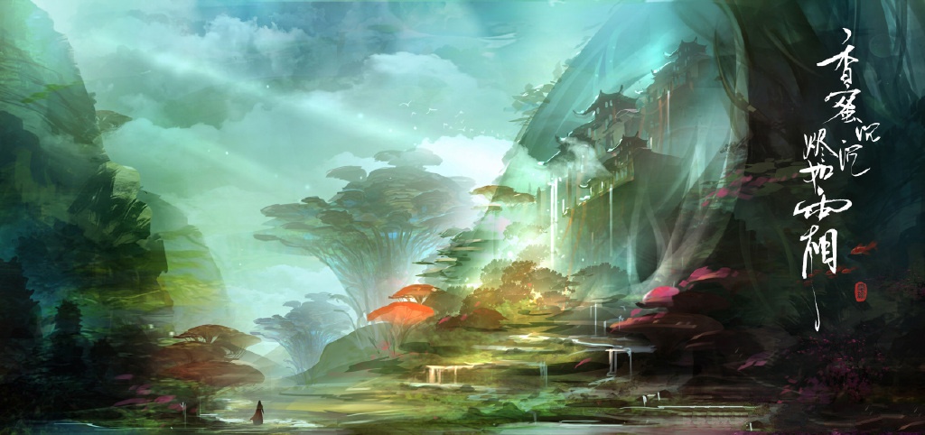 《香蜜沉沉燼如霜》高清壁紙圖，美的如仙境