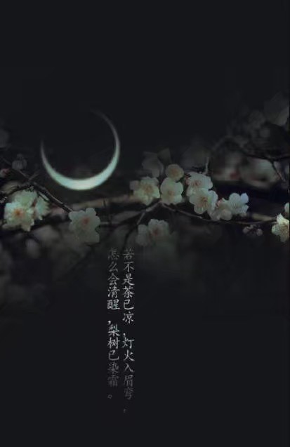 唯美帶文字古風(fēng)圖片，清新有意境古風(fēng)壁紙圖集