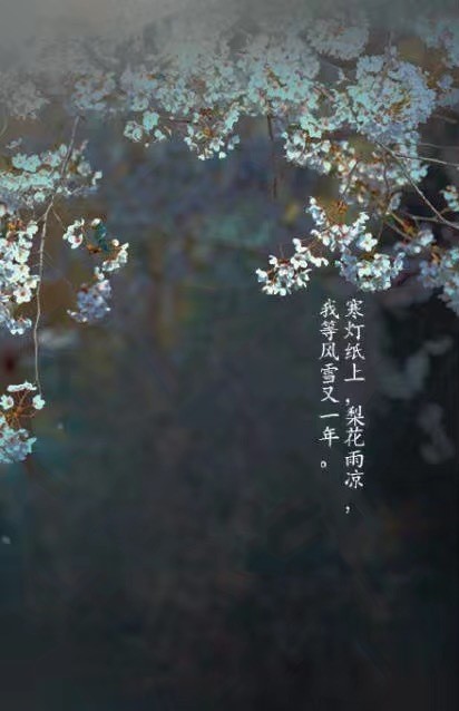 唯美帶文字古風(fēng)圖片，清新有意境古風(fēng)壁紙圖集