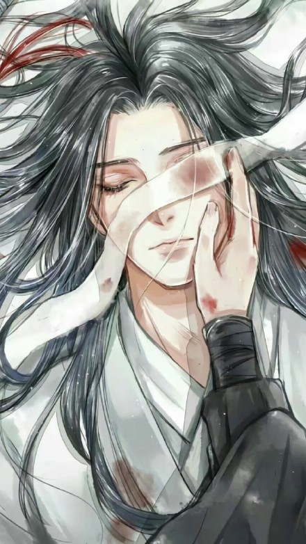 蒙眼古風(fēng)美男子手機(jī)壁紙圖集，超帥的古風(fēng)圖片