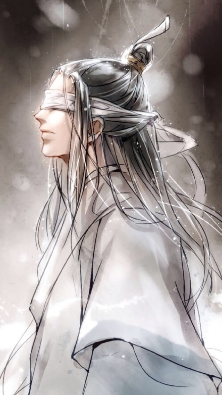 蒙眼古風(fēng)美男子手機(jī)壁紙圖集，超帥的古風(fēng)圖片