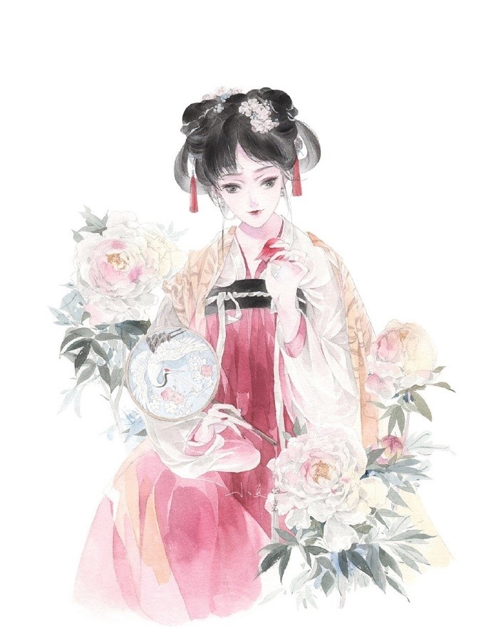 超可愛古風女子圖集，唯美萌妹子古風圖片