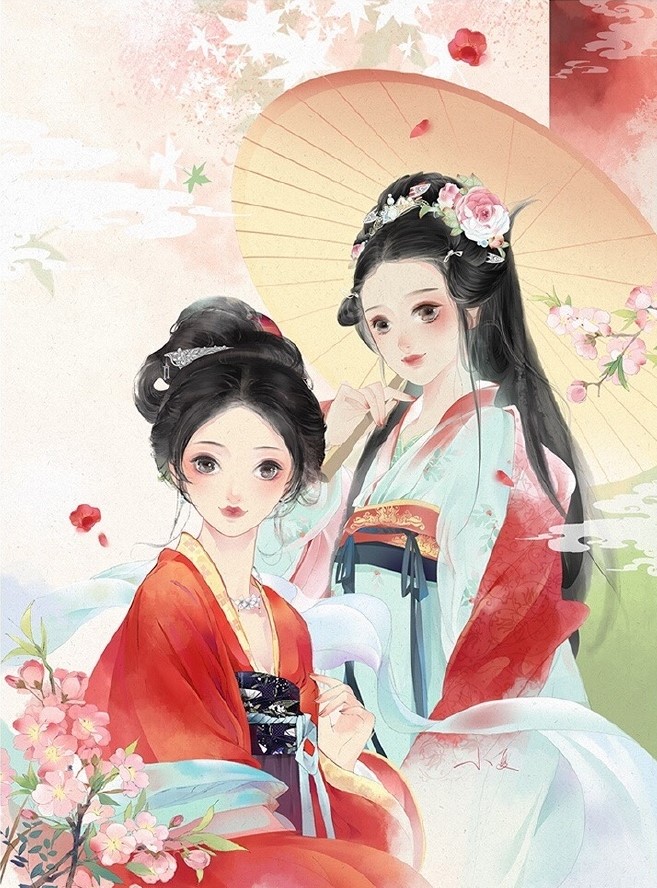 超可愛古風女子圖集，唯美萌妹子古風圖片