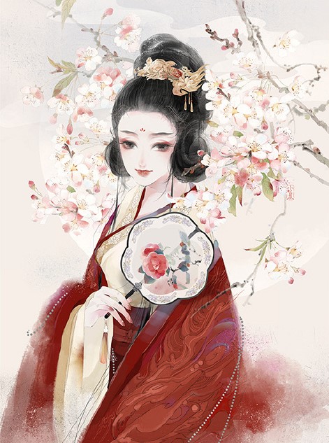 超可愛古風女子圖集，唯美萌妹子古風圖片