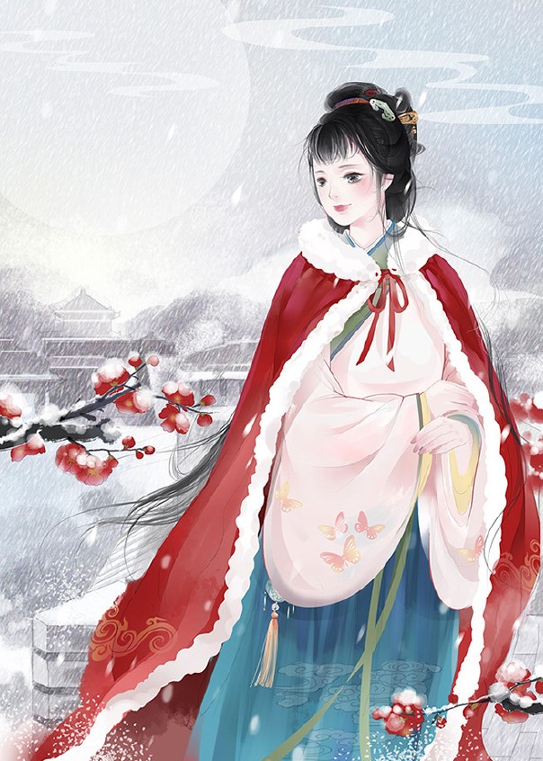 超可愛古風女子圖集，唯美萌妹子古風圖片