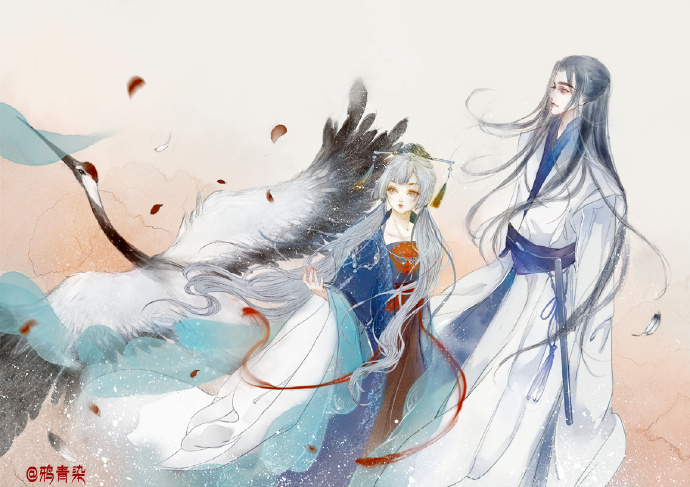 高清古風(fēng)情侶圖集(52張)，超恩愛甜蜜的古風(fēng)圖片