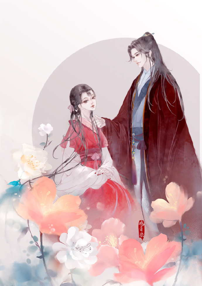 高清古風(fēng)情侶圖集(52張)，超恩愛甜蜜的古風(fēng)圖片