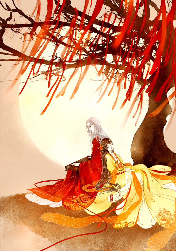 高清古風(fēng)情侶圖集(52張)，超恩愛甜蜜的古風(fēng)圖片