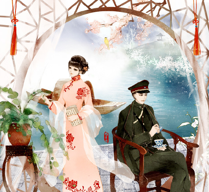 高清古風(fēng)情侶圖集(52張)，超恩愛甜蜜的古風(fēng)圖片