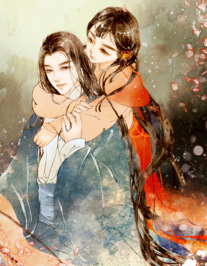 高清古風(fēng)情侶圖集(52張)，超恩愛甜蜜的古風(fēng)圖片