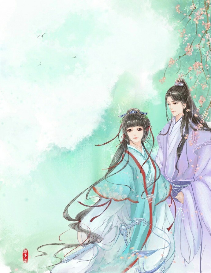 高清古風(fēng)情侶圖集(52張)，超恩愛甜蜜的古風(fēng)圖片