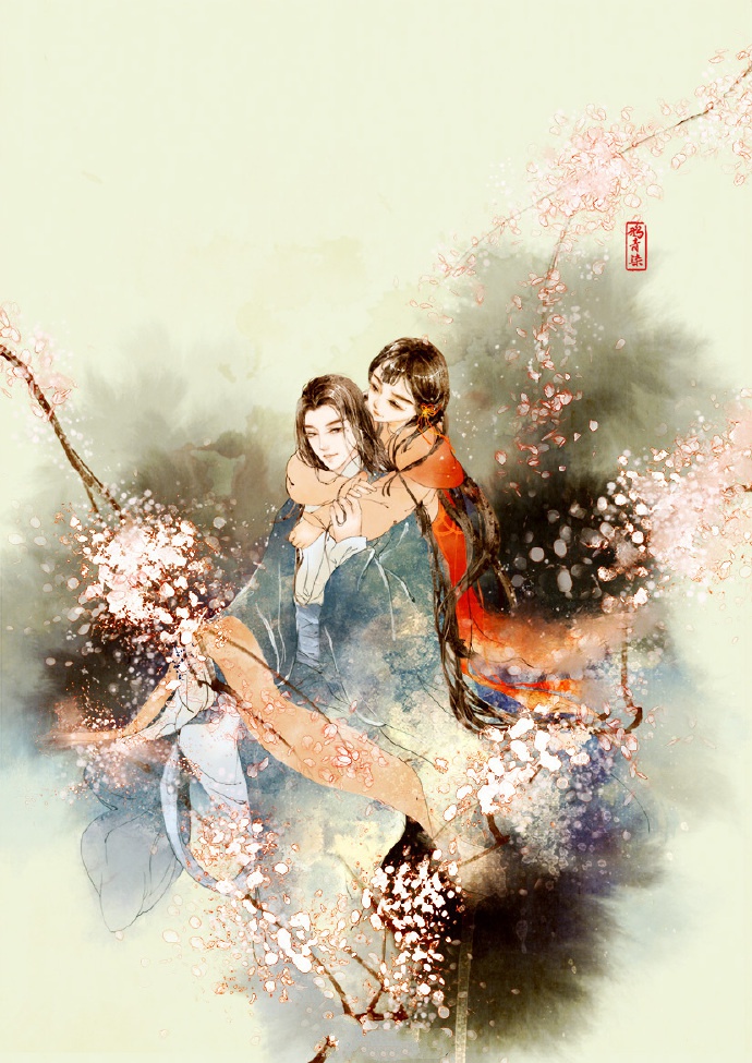 高清古風(fēng)情侶圖集(52張)，超恩愛甜蜜的古風(fēng)圖片