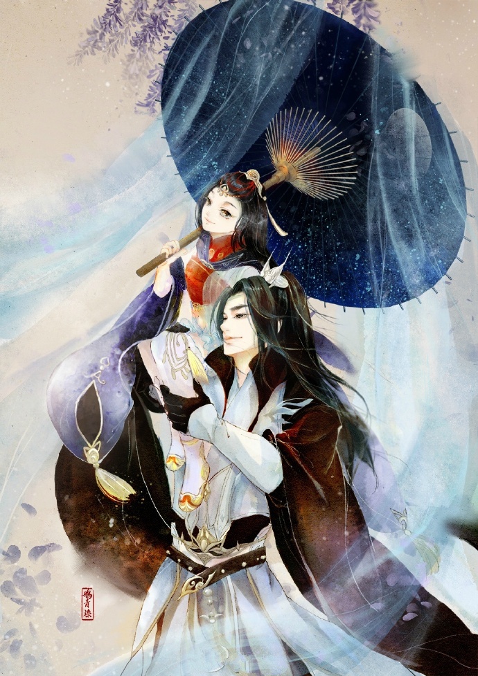 高清古風(fēng)情侶圖集(52張)，超恩愛甜蜜的古風(fēng)圖片