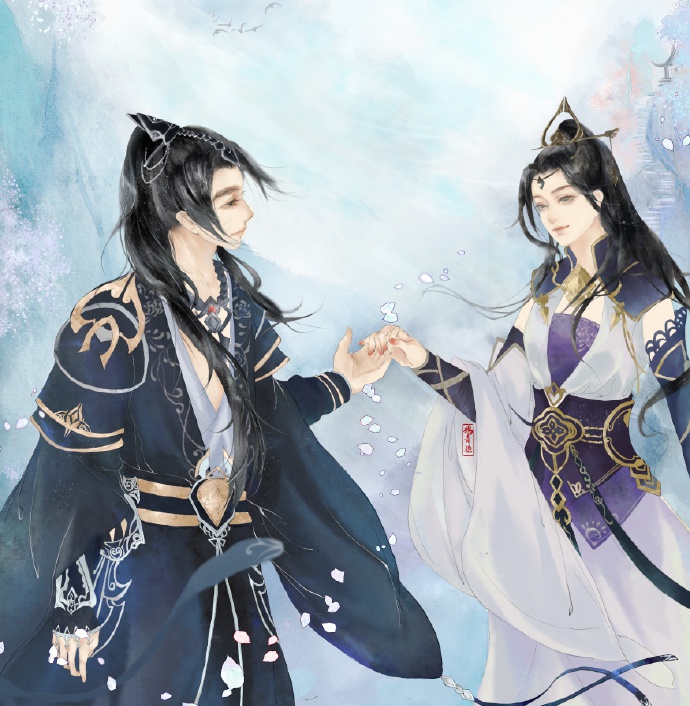 高清古風(fēng)情侶圖集(52張)，超恩愛甜蜜的古風(fēng)圖片