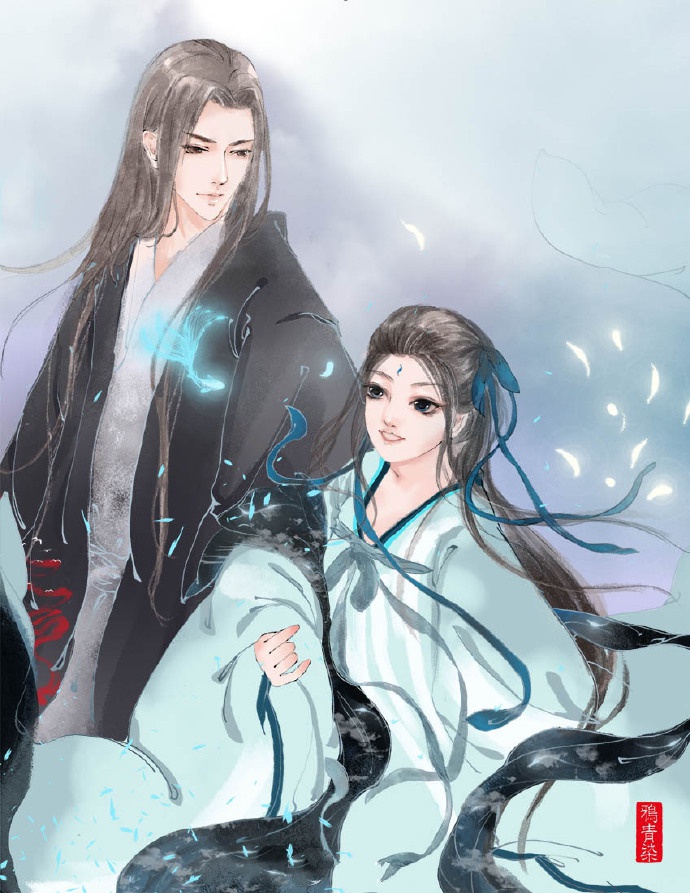 高清古風(fēng)情侶圖集(52張)，超恩愛甜蜜的古風(fēng)圖片