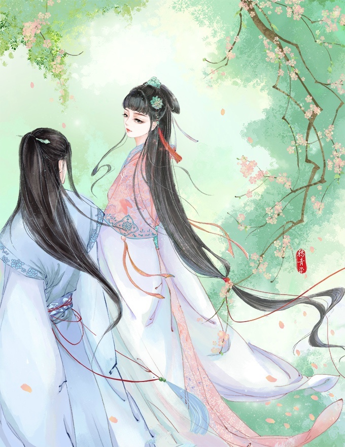 高清古風(fēng)情侶圖集(52張)，超恩愛甜蜜的古風(fēng)圖片