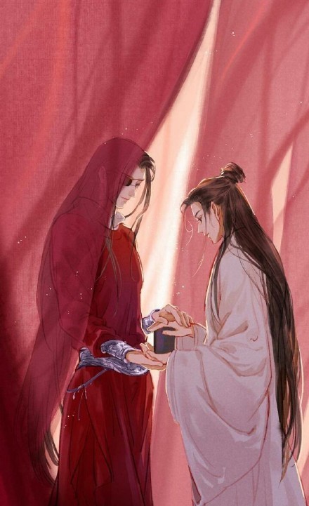 《天官賜福》古風(fēng)圖集(23張），花城好帥呀！