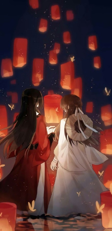 《天官賜福》古風(fēng)圖集(23張），花城好帥呀！