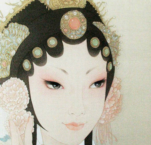 超美的京劇花旦人物圖集，可做頭像的花旦人物