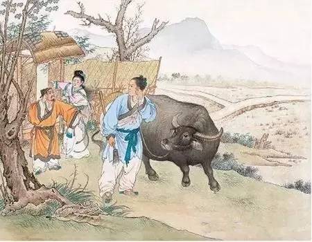 七夕賞最美《牛郎織女》連環(huán)畫，墨浪作品