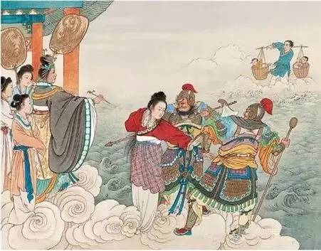 七夕賞最美《牛郎織女》連環(huán)畫，墨浪作品