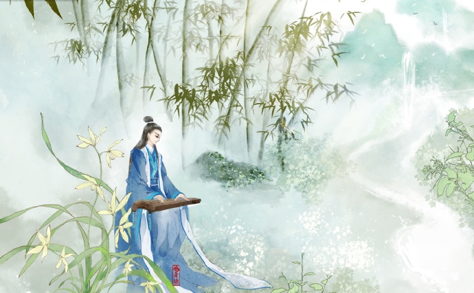 高清古風(fēng)美男圖集（18張），超帥美男古風(fēng)圖片