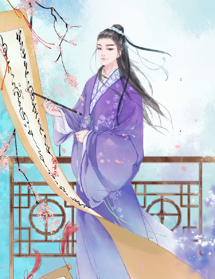 高清古風(fēng)美男圖集（18張），超帥美男古風(fēng)圖片