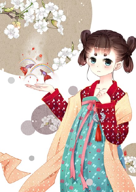 可愛古風(fēng)女子圖集，超萌的古風(fēng)圖片