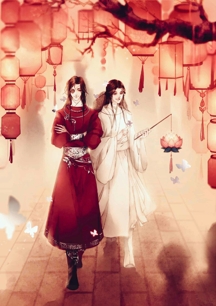 《天官賜?！饭棚L圖集，高清古風壁紙圖片