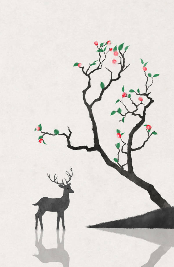 簡(jiǎn)約清新手機(jī)壁紙圖集，超美的古風(fēng)圖片