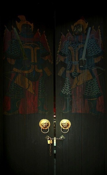 一組流淌著歲月的中國(guó)門，美呆了！