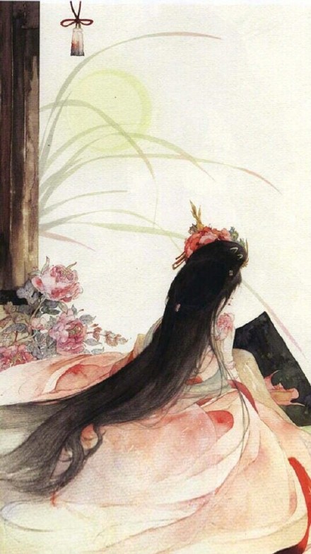 古風(fēng)女子背影圖集，一襲優(yōu)雅背影美呆眾人