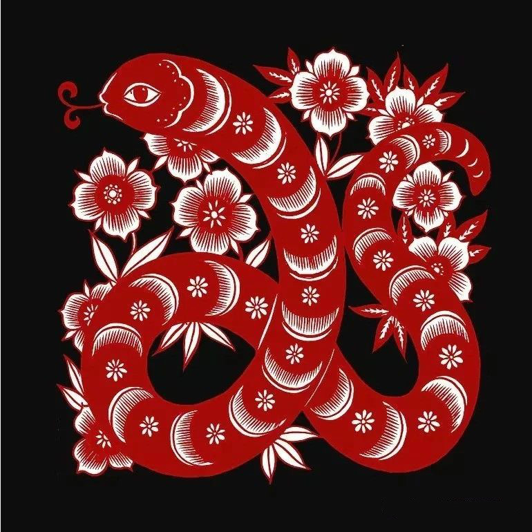 紅與黑的剪紙藝術(shù)，曹文峰十二生肖剪紙作品