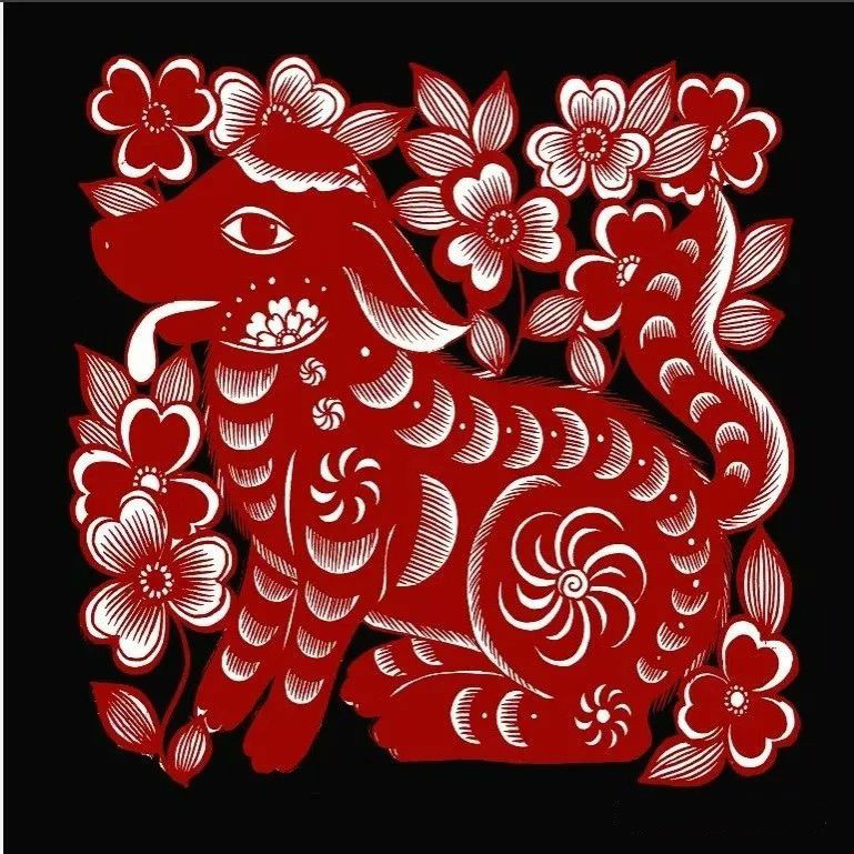 紅與黑的剪紙藝術(shù)，曹文峰十二生肖剪紙作品