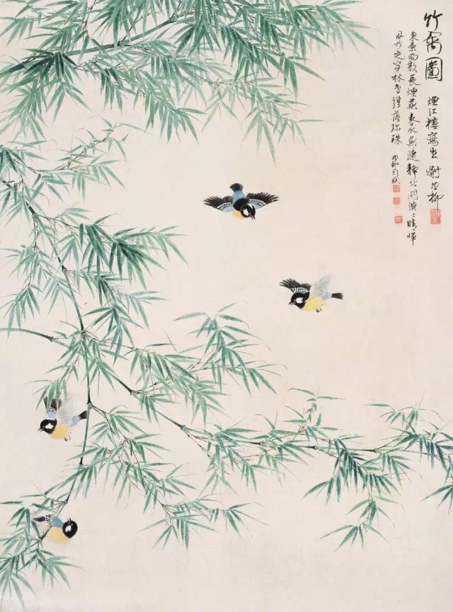 超美國畫圖集欣賞(52張)，高清國畫圖片賞析