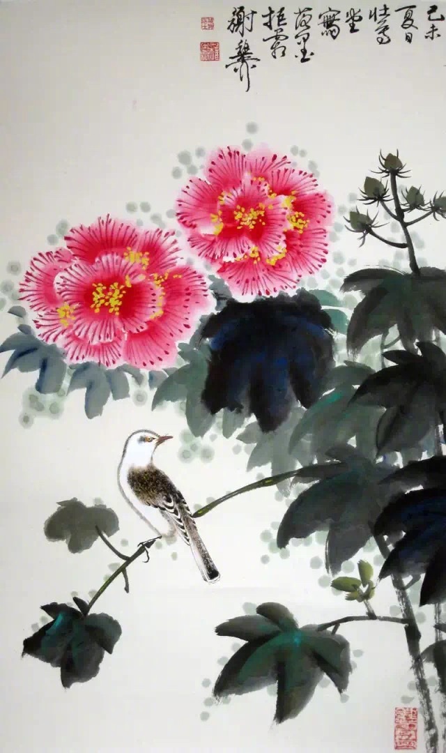 超美國畫圖集欣賞(52張)，高清國畫圖片賞析