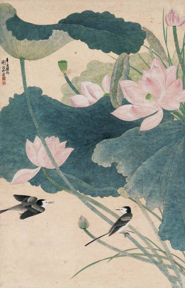 超美國畫圖集欣賞(52張)，高清國畫圖片賞析